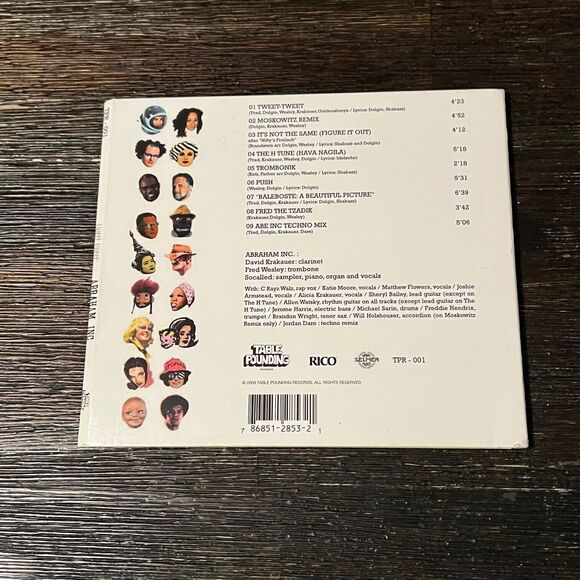 Abraham Inc. Tweet Tweet David Krakauer Fred Wesley Album Compact Disc CD - Picture 5 of 5